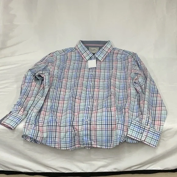 NWT Men’s long sleeve button down Flag&Anthem shirt - Picture 5 of 5